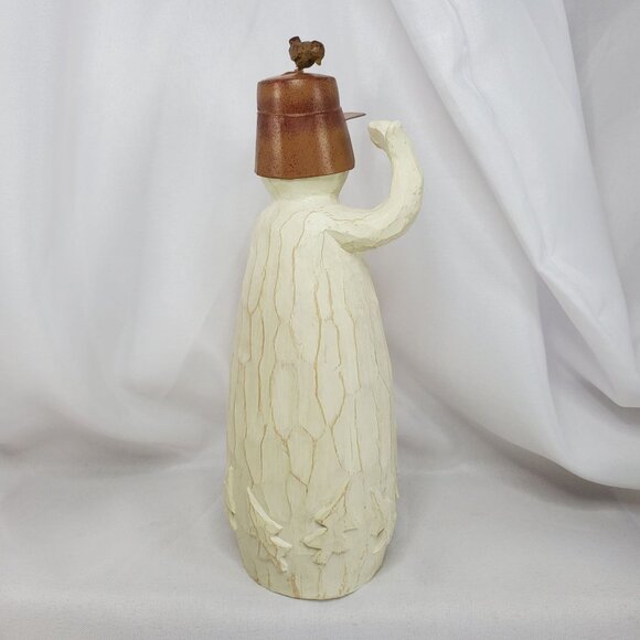 Flurryville Collection Frosty Frank of the Forest Snowman figurine Winter 8.5" - Picture 5 of 8